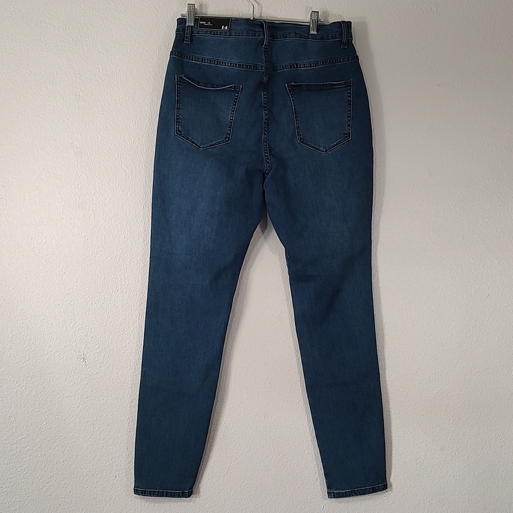 Denim 4 US Blue Jeans Size 14 - Picture 2 of 4